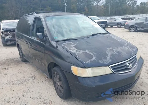 2004 Honda Odyssey Ex-L z USA, uszkodzony, nr VIN 5FNRL18024B120740